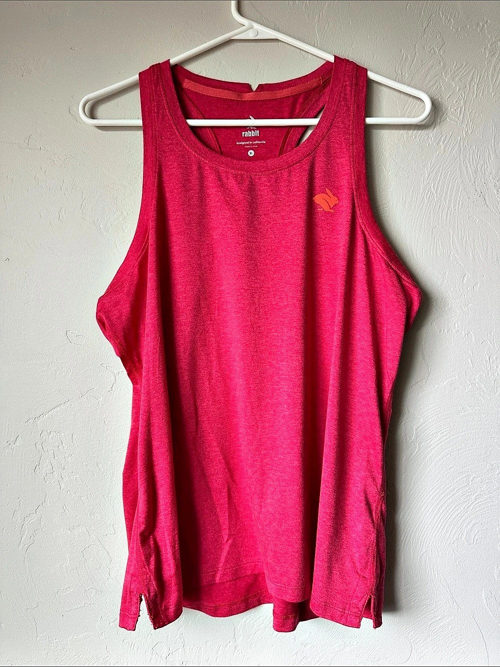 rabbit EZ Tank Women's Athletic Tank Top Pink XL